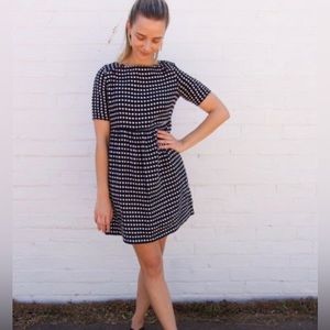 Ace & Jig black polka dot dress | Size small